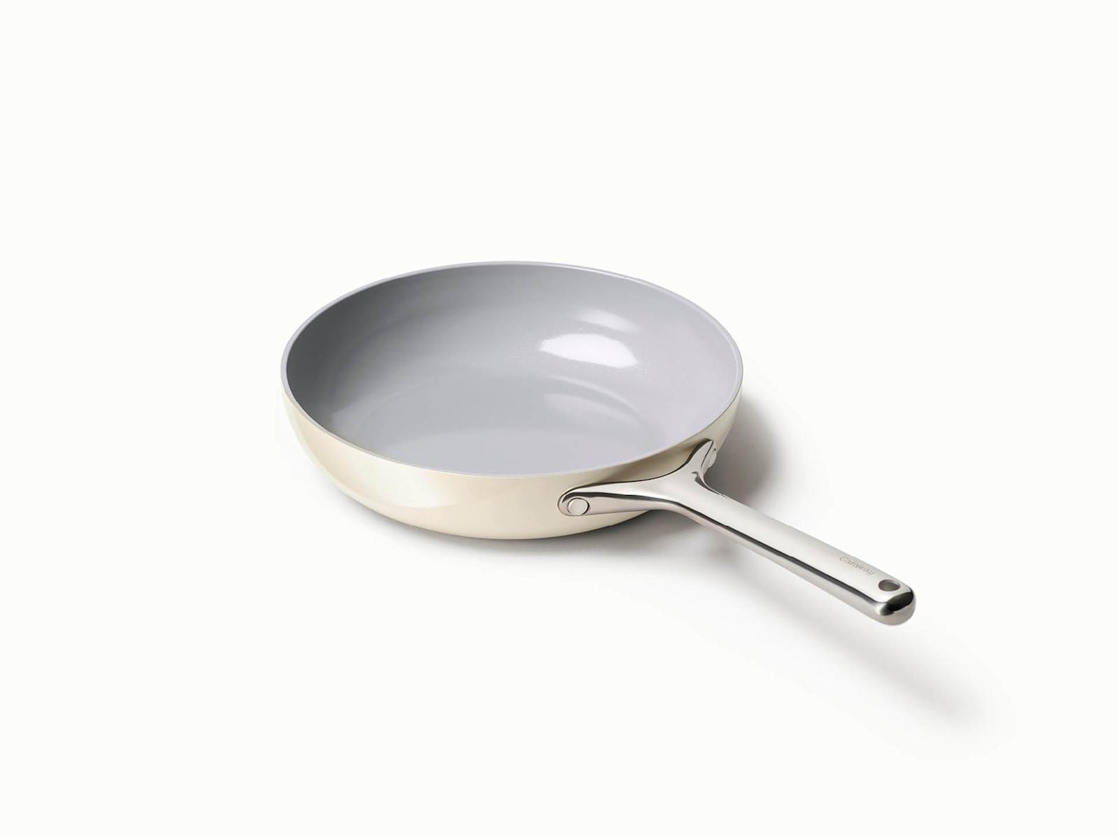 Before — Ceramic Fry Pan (Cream)